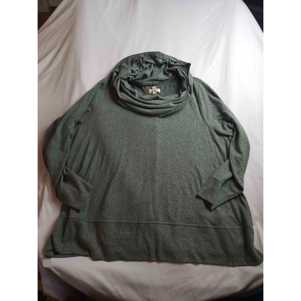 Cupio Woman Sweater 3X Green Capsule Wardrobe Office Siren Layering‎ Wintercore